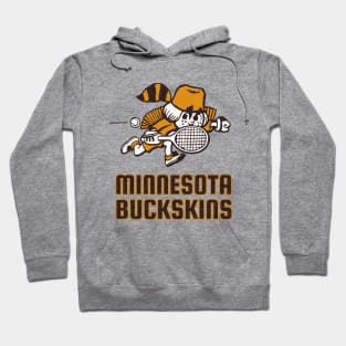 Vintage Minnesota Buckskins Tennis 1974 Hoodie